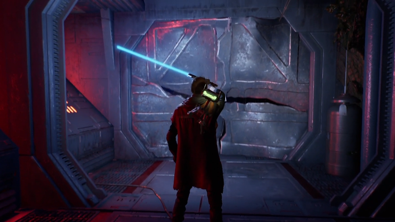 Illustration for article titled Here's Our First Look At Star Wars: Jedi Fallen Order Gameplay